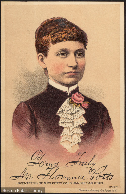 A picture of Mary Floence Potts from around 1895
